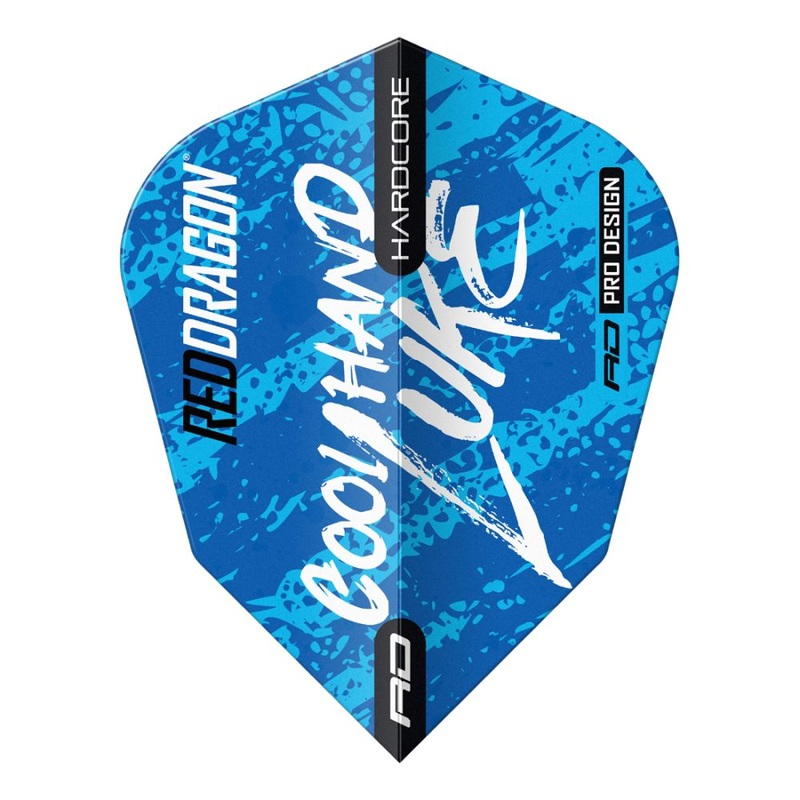 Luke Humphries World ChampionDart Flights Blue V-Standard