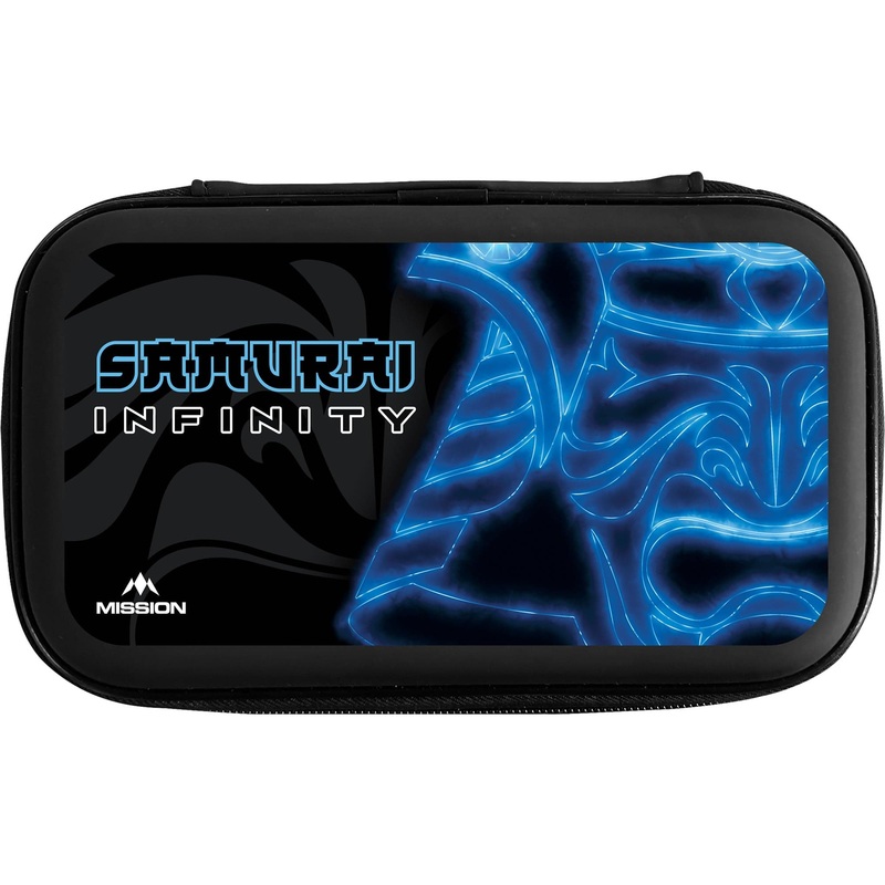 Mission Darts EVA Dart Case – Samurai Infinity – Blue