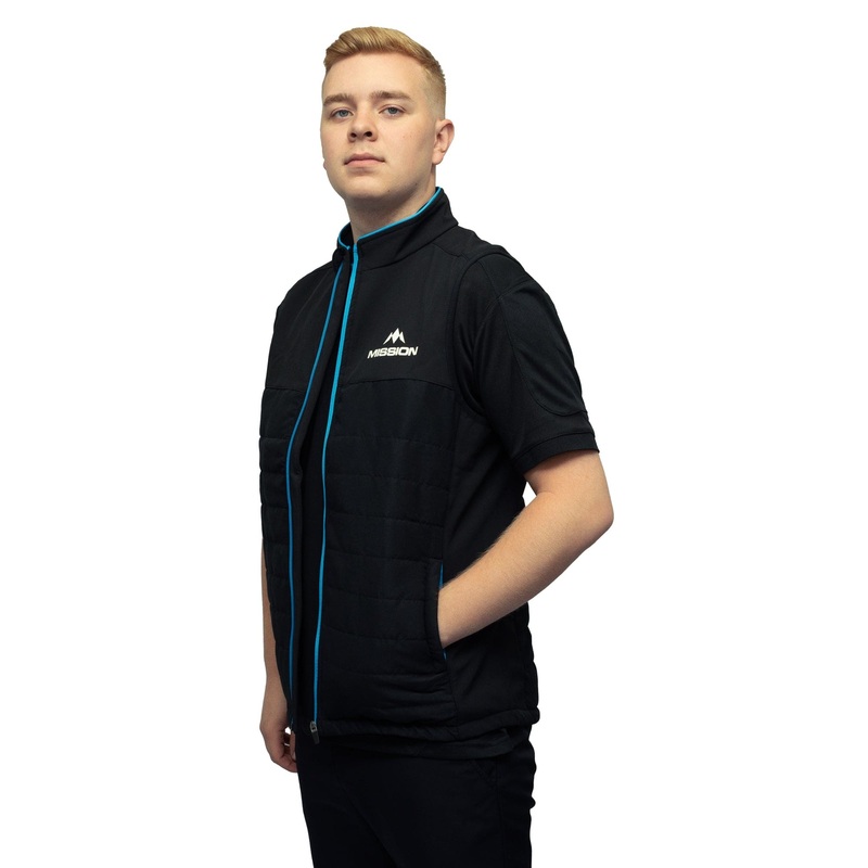 Mission Teamwear – Gilet – Black – Adult Extra Small