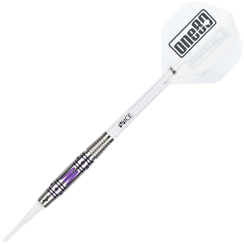 One80 Mica Yu 3 Soft Tip Darts – 17gm