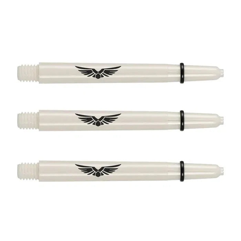 Shot Eagle Claw Dart Shafts – Bone White – Medium