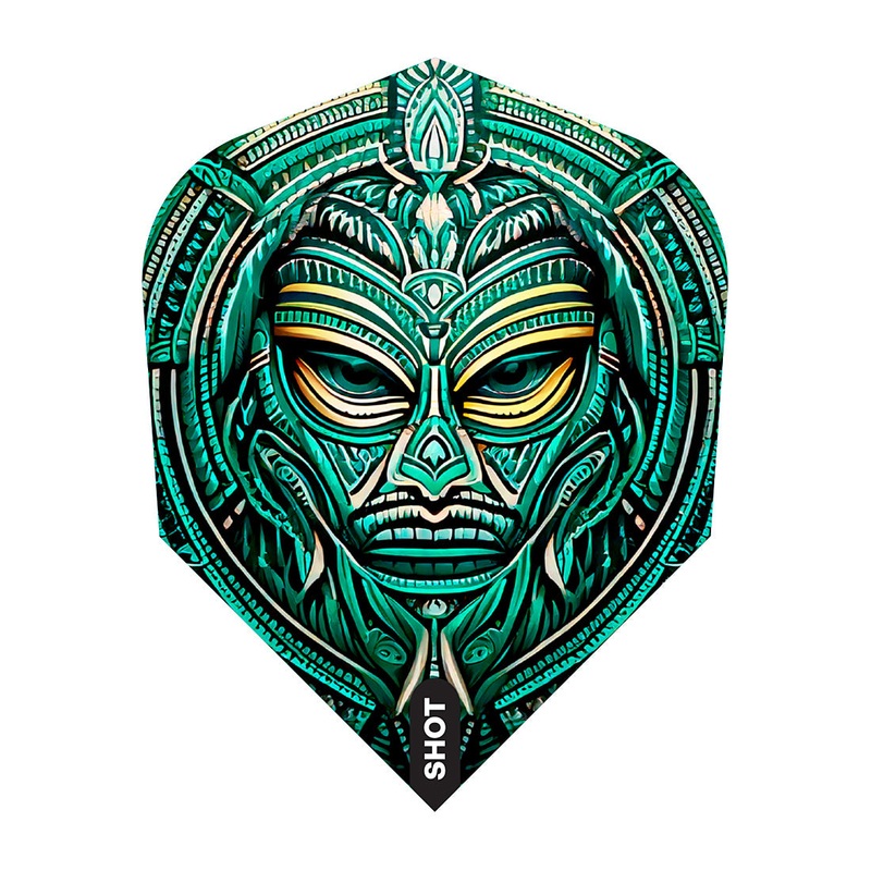 Shot Tribal Weapon Toki No6 Shape Dart Flights No6 Shape