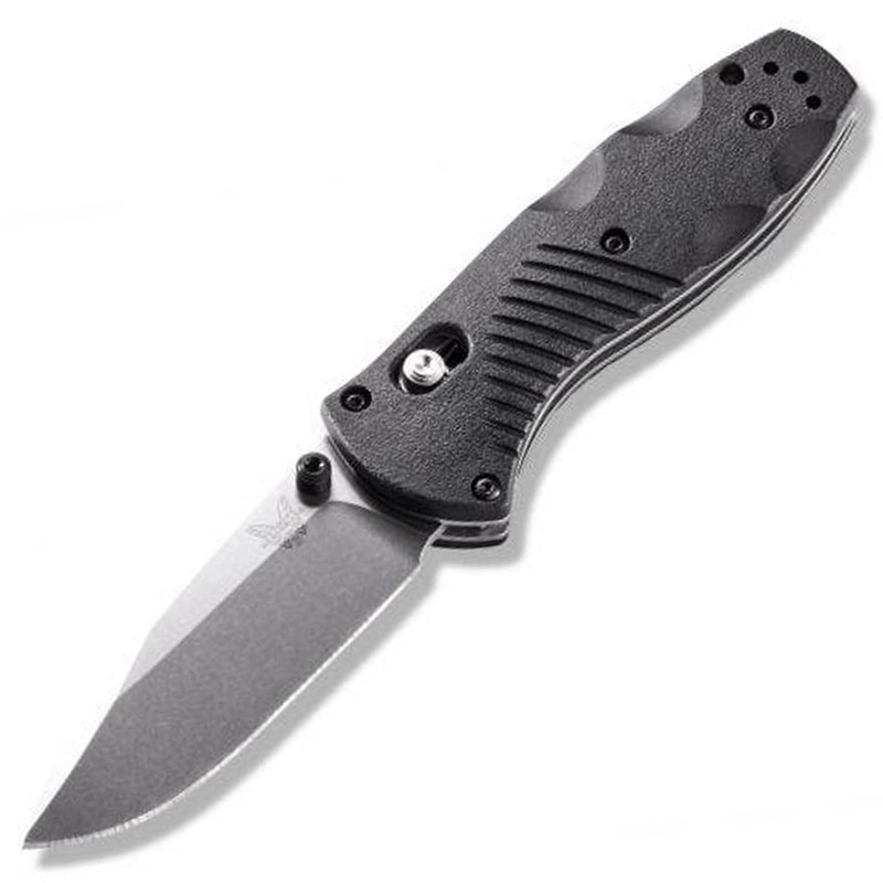 Benchmade 585 Mini Barrage Knife – Black Valox