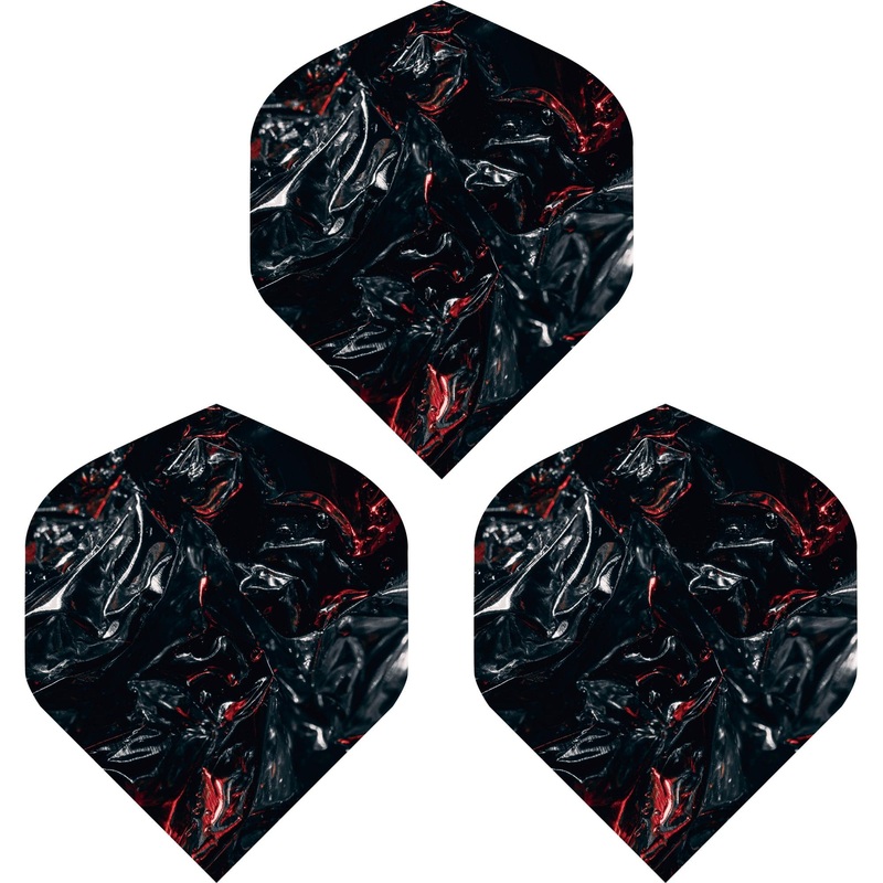 Caliburn Dart Flights – 100 Micron – Standard No2 – Abyss