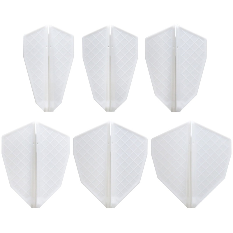 Cosmo Darts – Fit Flight Pro – S-Series – White Shape S-1