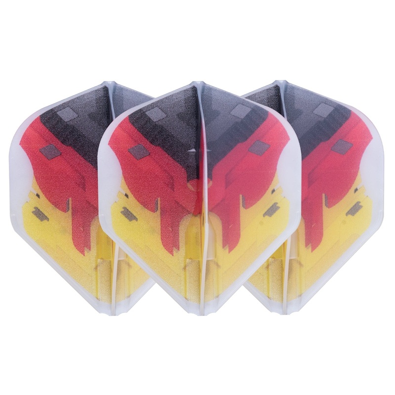 L-Style EZ L-Flights – Integrated Champagne Ring – L1EZ – V Series Type D – Germany – Black