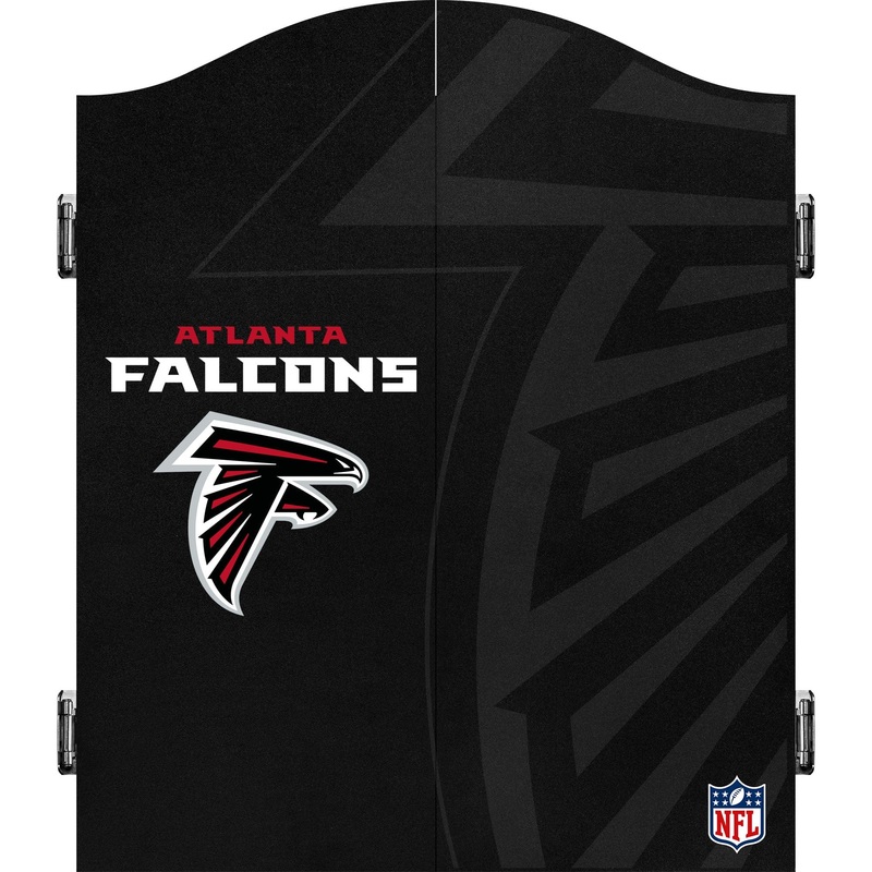 NFL – Dartboard Cabinet – Official Licensed – Atlanta Falcons
