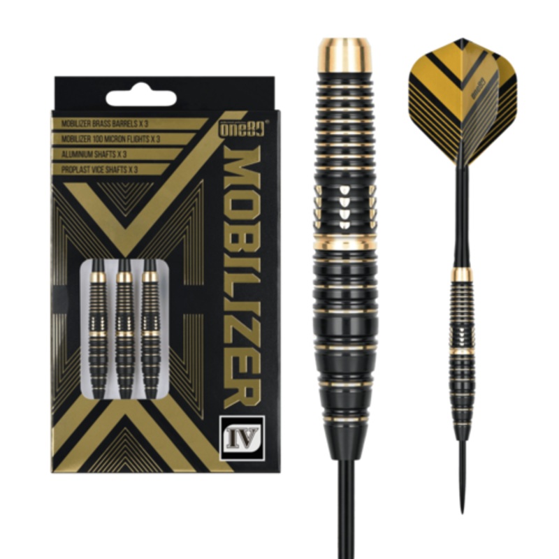 One80 Mobilizer 04 20 gram Brass Steel Tip Dart Set