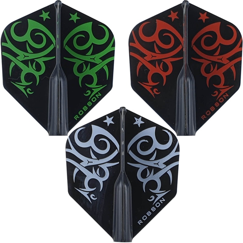 Robson – Plus Tribe – Big Wing Dart Flights Green