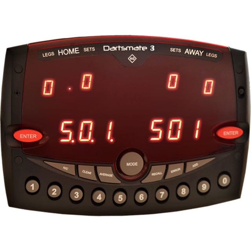 Scoreboards – Dart Scorer – Electronic Scoring System – Dartsmate 3