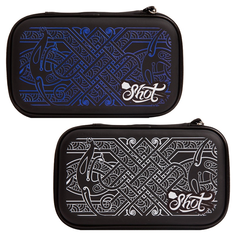 Shot EVA Darts Case – holds 2 sets of darts – Viking Blue