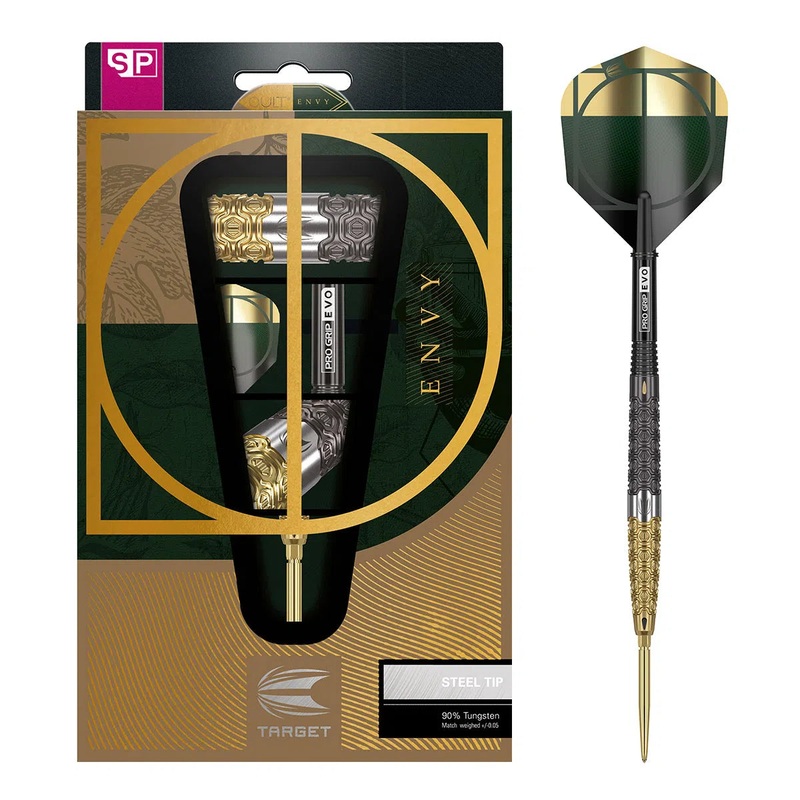 Target Darts Cult Envy 01 90% Tungsten Steel Tip Darts 21 GRAM