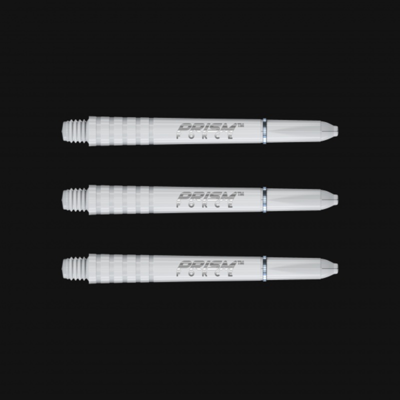 Winmau Prism Force Intermediate White Polycarbonate Intermediate (41mm in length excluding thread) White