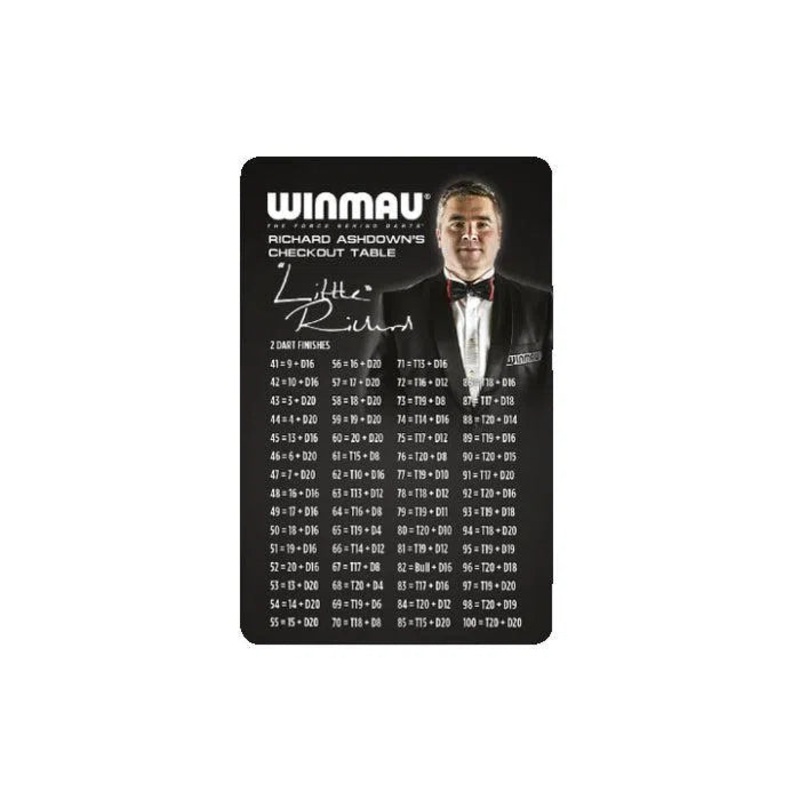 Winmau Richard Ashdown’s Dart Checkout Table