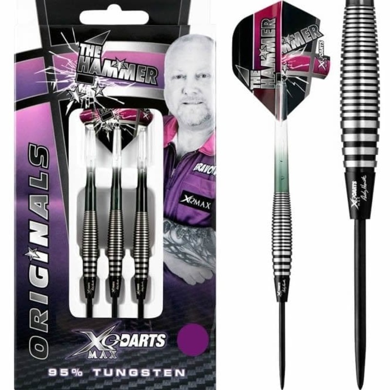 *XQMax Andy Hamilton Darts – Steel Tip Tungsten – The Hammer – 21g-D6541 21g