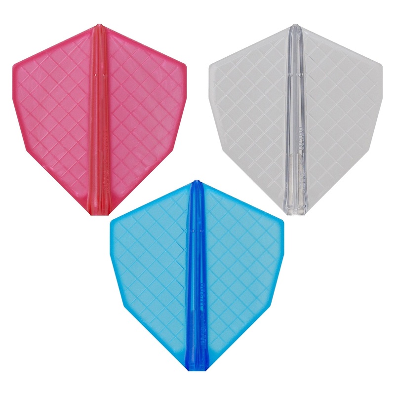 Cosmo Darts – Fit Flight Pro – S-Series – Shape S-6 Clear
