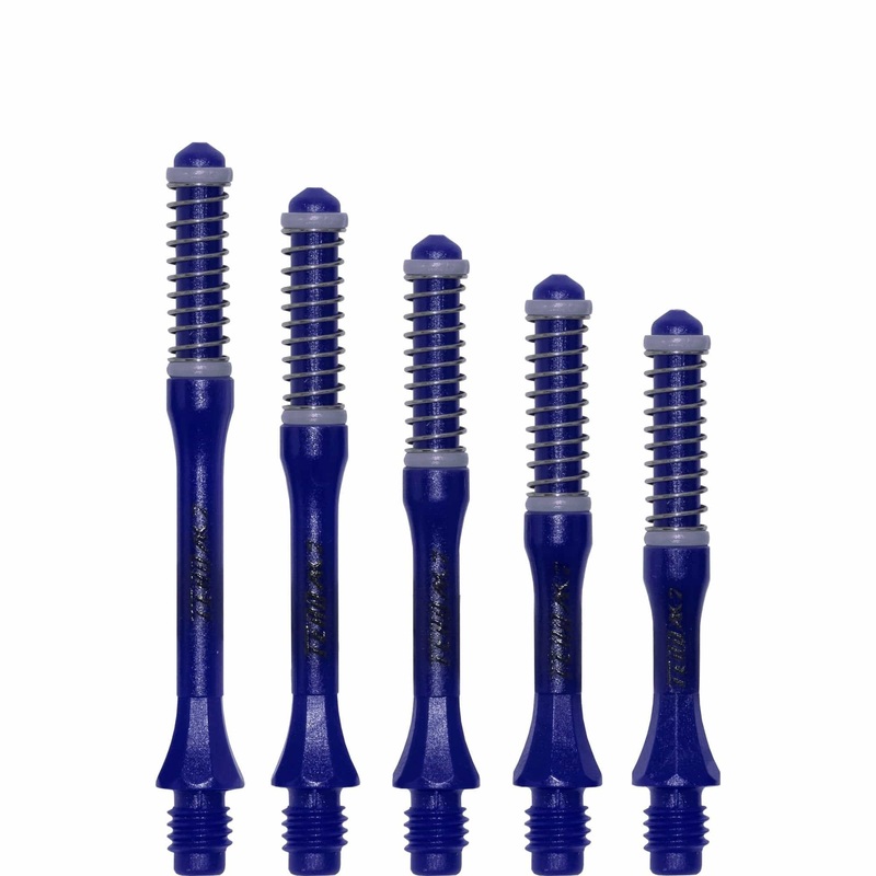 *Cuesoul – Dart Shafts – Tero Flight System – AK7 – Slim – Set of 4 – Navy Blue Cuesoul 32mm