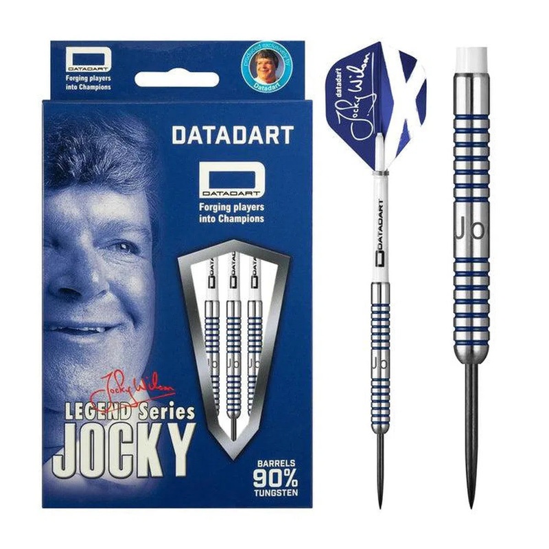 DataDart Jocky Wilson Original 90% Tungsten Steel Tip Darts 20 GRAM