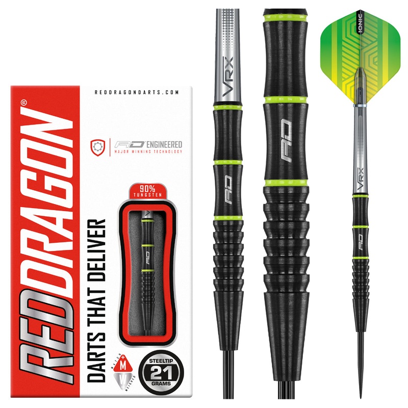Freestyle 90% Tungsten Steel Tip Darts by Red Dragon 21 Gram