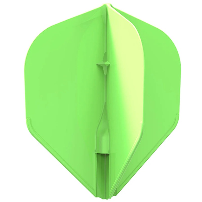 L-Style EZ Dart Flights – L1 Standard Neon Green Standard 290 Micron Neon Green