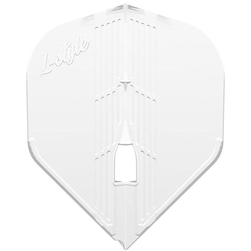 L-style Pro Kami Dart Flights – L1 / Standard White
