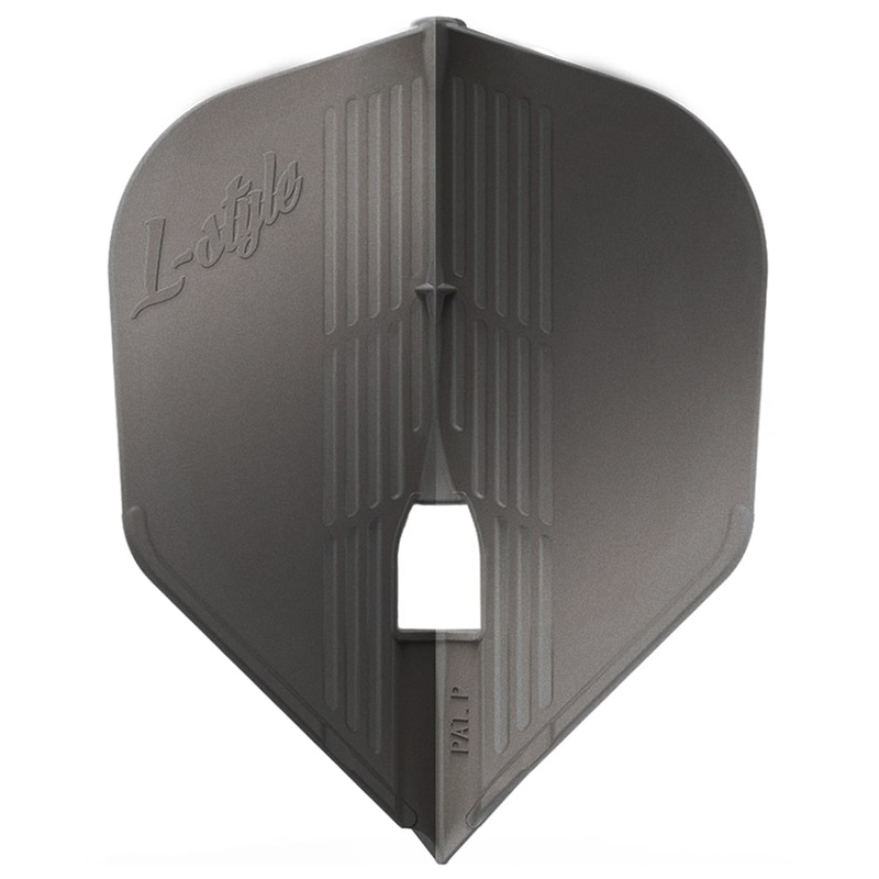 L-style Pro Kami Dart Flights – L3 / Shape Gun Metallic