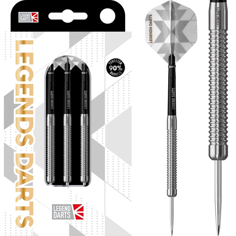 *Legend Darts – Steel Tip – 90% Tungsten – Pro Series – V3 – Ringed 22g