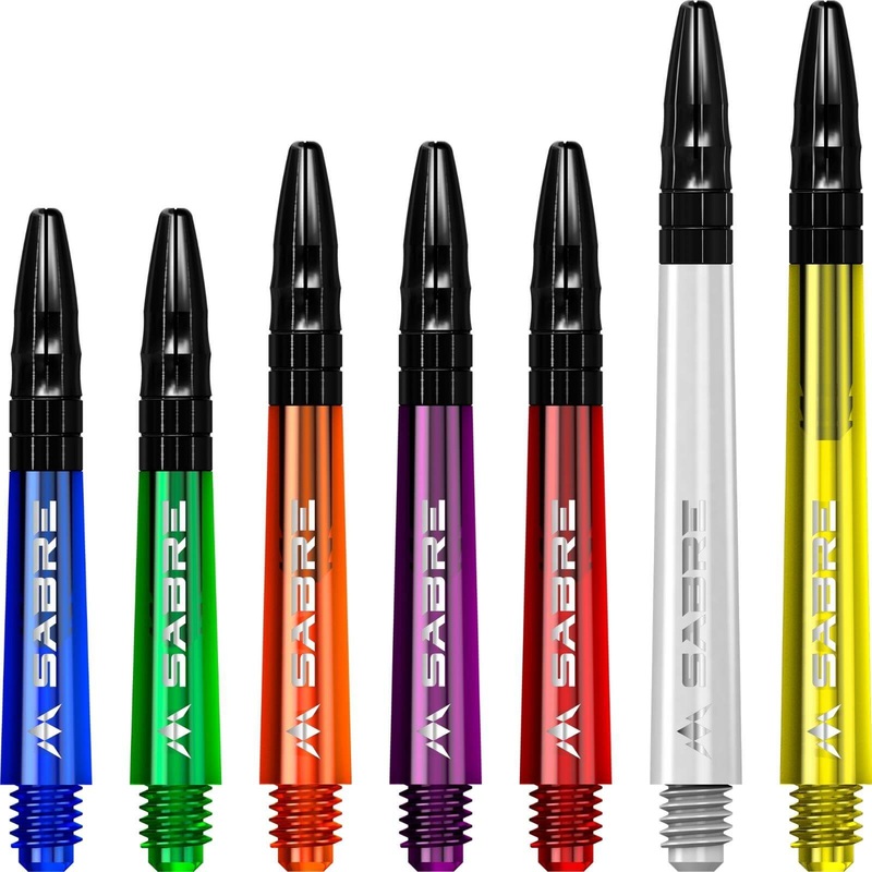 Mission – Sabre Coloured – Hybrid Dart Shafts Short (36mm) Blue