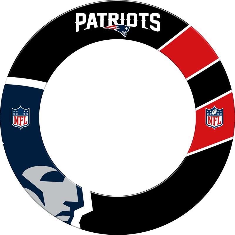 NFL – Dartboard Surround – Official Licensed – New England Patriots