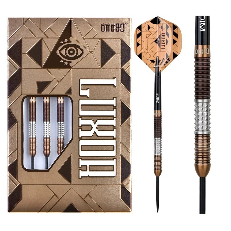 One80 Luxor Beta 90% Tungsten Steel Tip Darts 21 GRAM