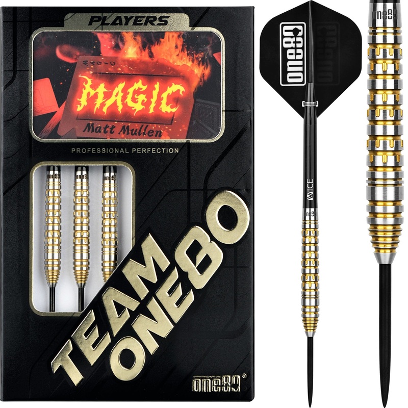One80 Matt Mullen Darts – Steel Tip – Magic – Signature – 23g 23g