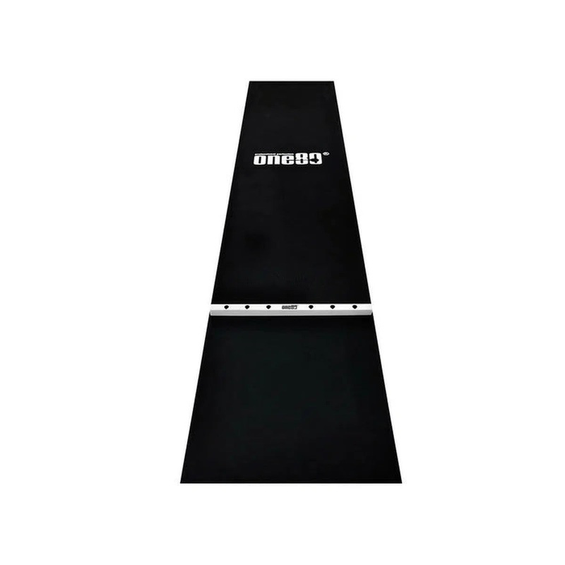 One80 Rubber Mat With Oche – White 300x90cm