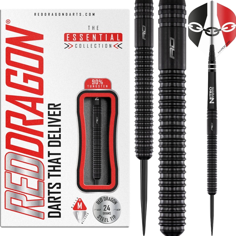 Red Dragon – Jamie Hughes SE Darts – Steel Tip – 90% Tungsten – 24g