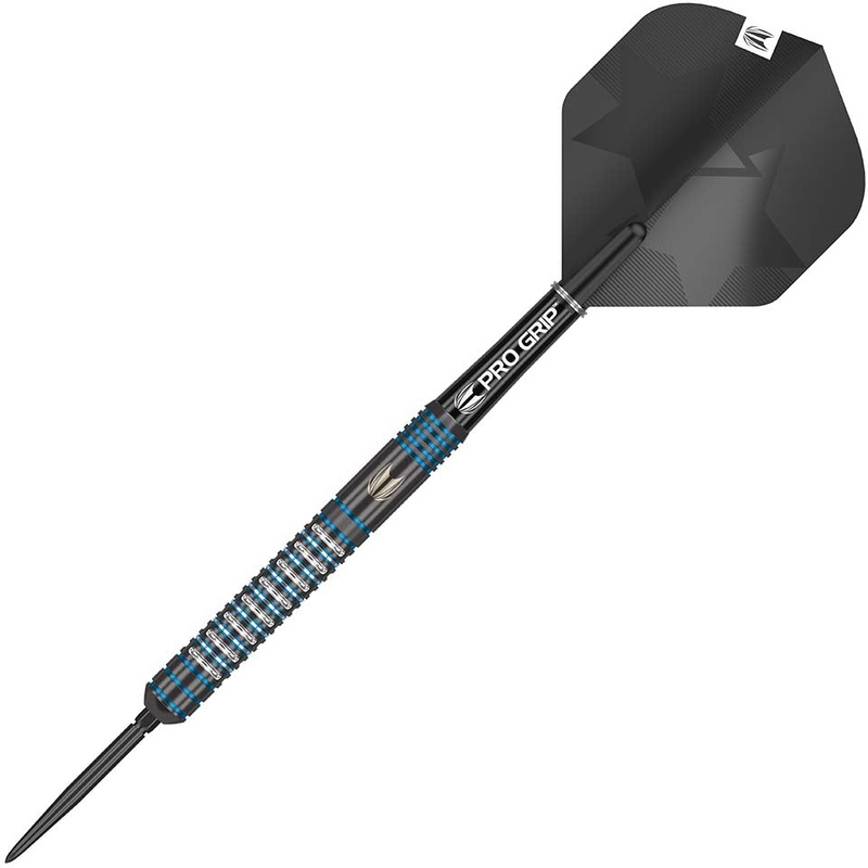 Target Adrian Lewis Black Swiss Point Steel Tip Darts – 24gm