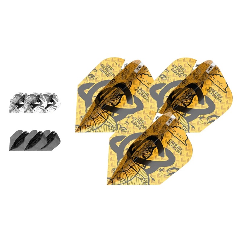 Target Darts Gabriel Clemens Ink TEN-X Flights x3 Sets