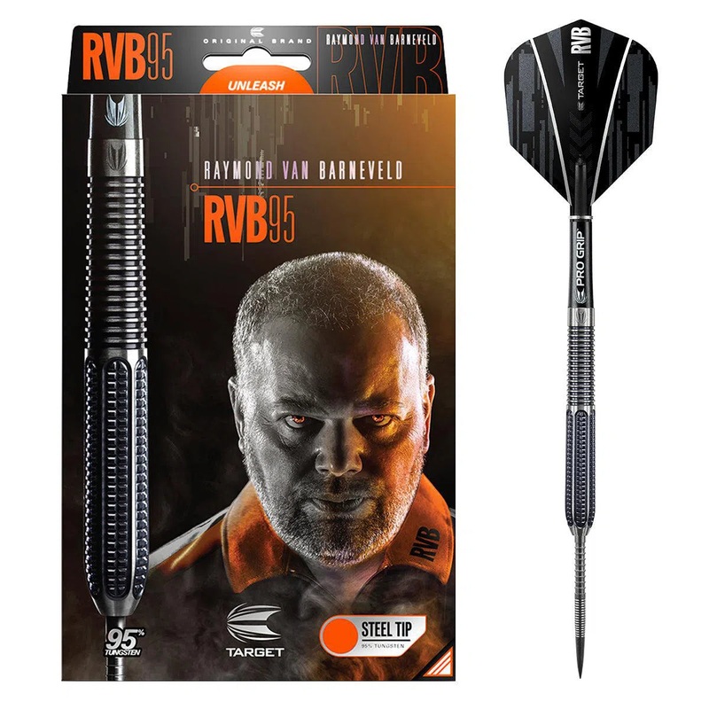 Target Darts Raymond Van Barneveld RVB95 Gen 1 95% Tungsten Steel Tip Darts 21 GRAM