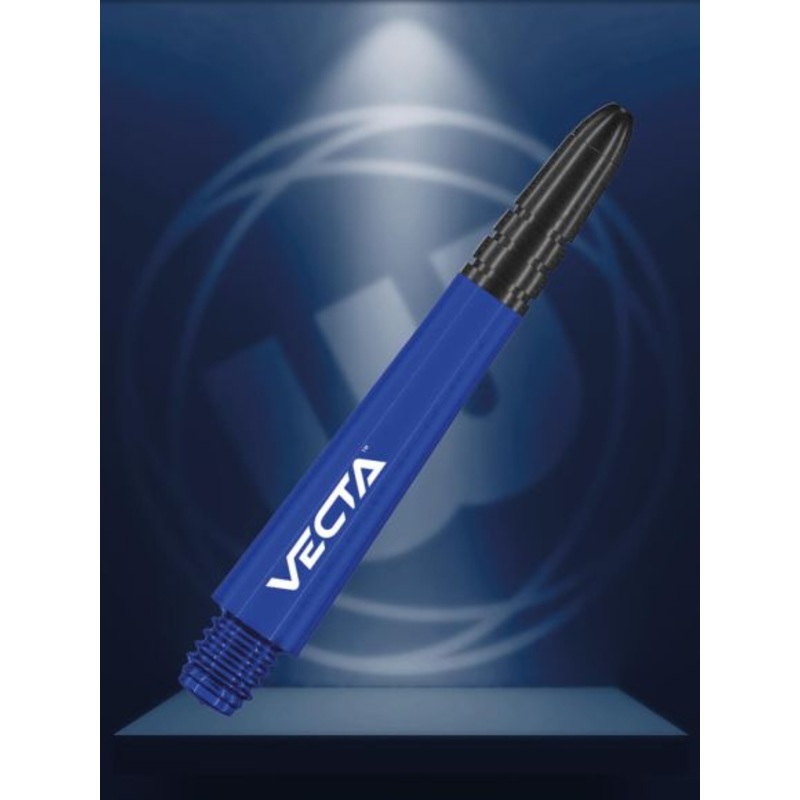 Winmau Vecta Blue Intermediate Polycarbonate Intermediate (37mm in length excluding thread) Blue