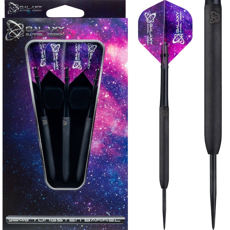 *Galaxy Black Abyss Darts – Steel Tip – Black Titanium 23g