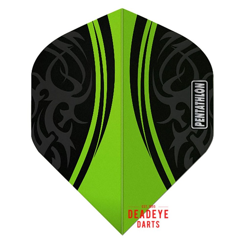 Pentathlon Dart Flights Green No2 Standard