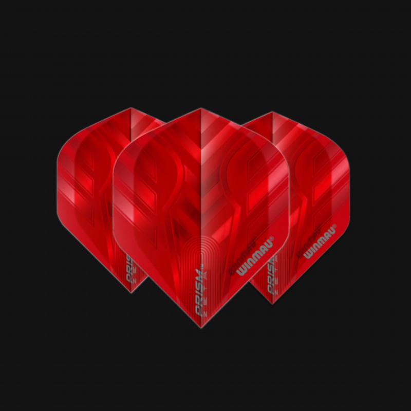 Prism Zeta Red Extra Thick Standard 100 Micron Poly metronic extra thick