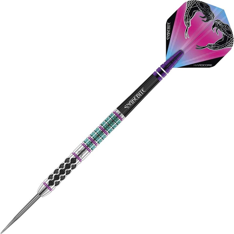 Red Dragon Peter Wright Supa Venom Steel Tip Darts – 24gm