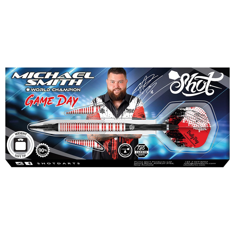 Shot Michael Smith Game Day Soft Tip Darts 20 grams