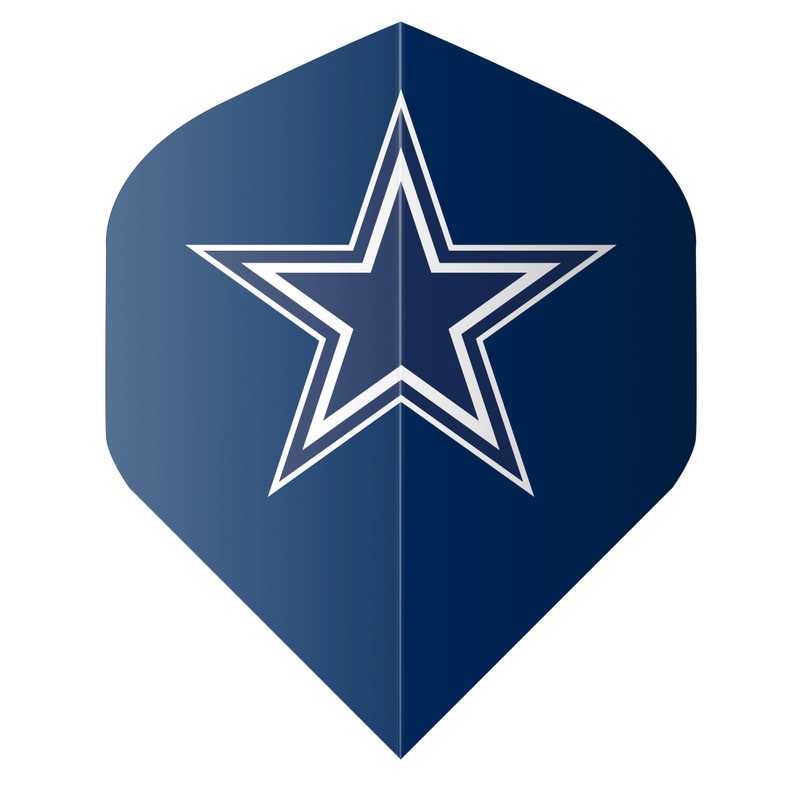 Shot NFL Dallas Cowboys Flight Set Blue Standard 100 Micron Polymer