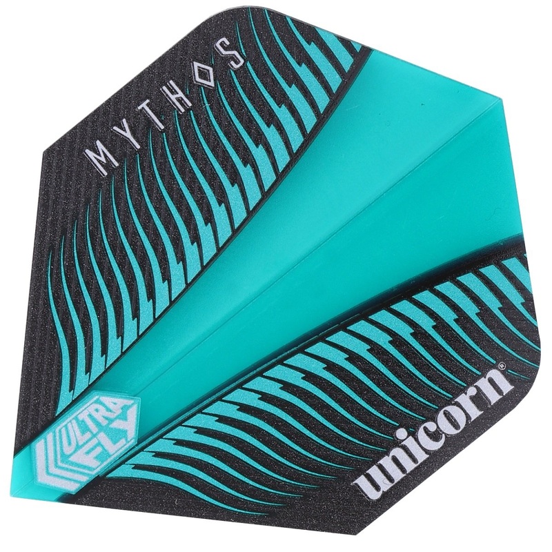 Unicorn Mythos Griffin Teal Ultrafly Big Wing Shape Dart Flights Teal